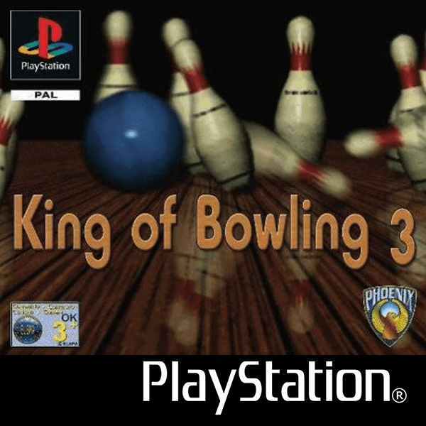 King of Bowling 3 box art for Playstation